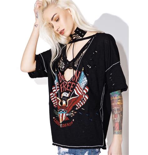 dolls kill 90 off sale|dolls kill unisex distressed top.